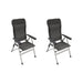 Vango Highbury Textilene Chair (Two Chair Pack) Tall Denim Drift - Vango - Van Life Living