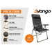 Vango Hyde DLX Grey Recliner Camping Chair - Vango - Van Life Living