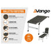 Vango Balletto Footstool Std Heather Grey - Vango - Van Life Living