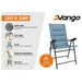 Vango Cayo Mineral Green XL Reliner Camping Chair - Vango - Van Life Living