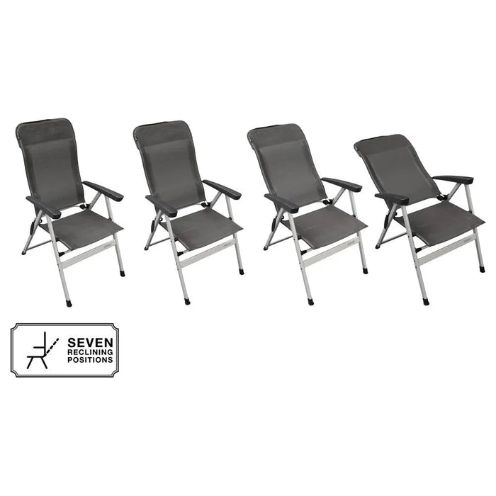 Vango Highbury Textilene Chair (Two Chair Pack) Tall Denim Drift - Vango - Van Life Living