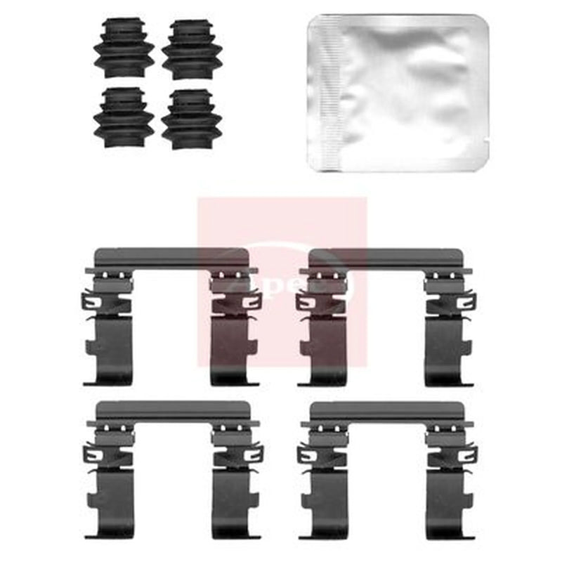 Apec Brake Pad Accessory Fitting Kit Front KIT1619