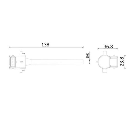 Mahle Coolant Level Switch CRTX 4 000S