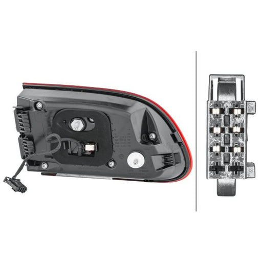 Hella Tail Light / Lamp LED Right 2SD 011 500-161