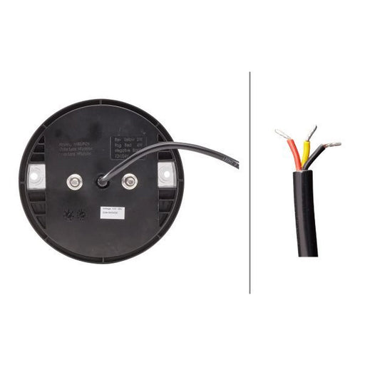 Hella Lamp ZR Nes Md10-30V 2NR Rear 2NR 357 026-051 2NR 357 026-051