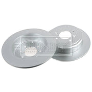 Borg & Beck 2 x Rear Brake Discs BBD4108
