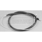 Borg & Beck Handbrake Cable Right Rear BKB2984