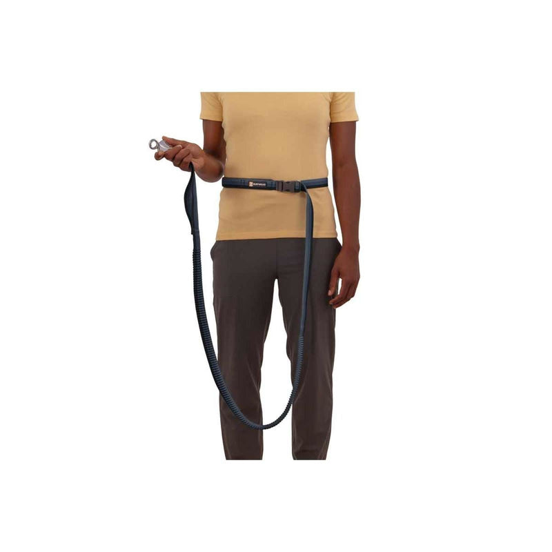 Ruffwear Roamer Bungee Dog Running Lead in Granite Grey (2.2 to 3.4m) - Ruffwear - Van Life Living