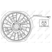 NRF Engine Cooling Fan 47025