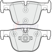 Fahren Rear Brake Pad Set FBP3725