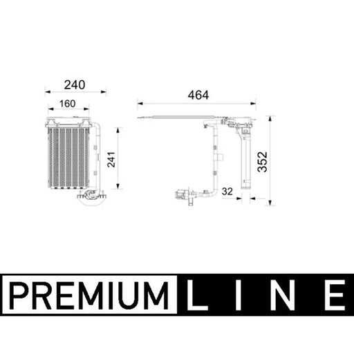 Mahle Auxiliary Heater Generator AHE 3 000P