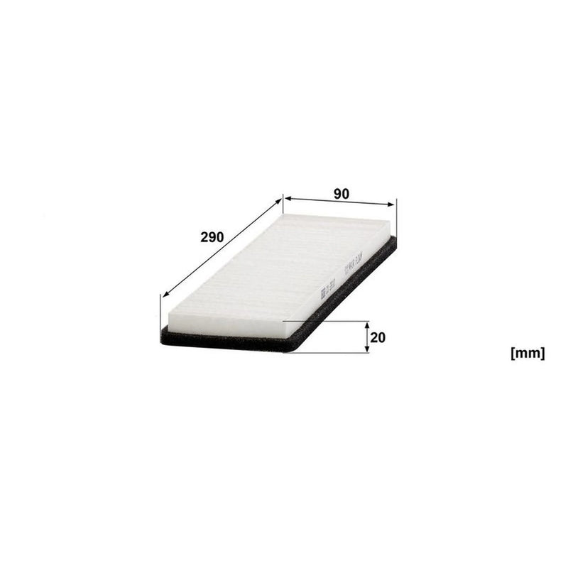 MANN-FILTER Cabin Air Filter (Pollen Filter) CU 2910