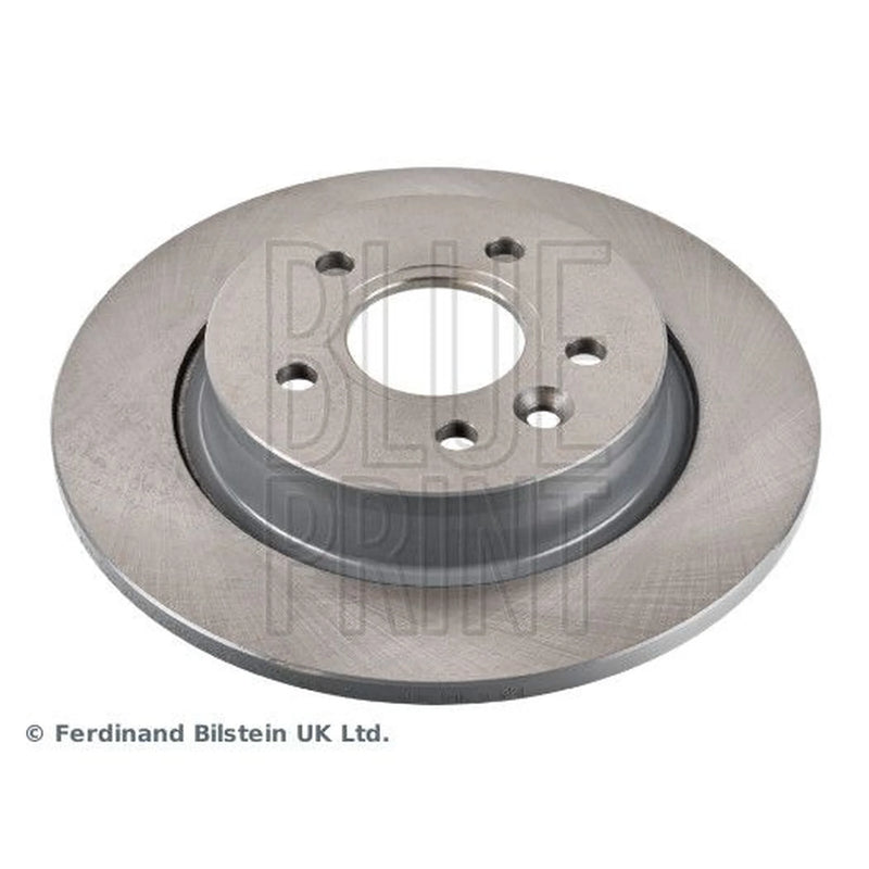 Blue Print 2 x Solid Rear Brake Discs ADF124360-x2