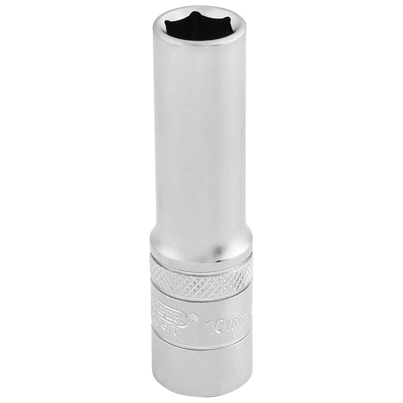 Draper 6 Point Metric Deep Socket, 3/8" Sq. Dr., 10mm 16579 Draper  - Town Parts