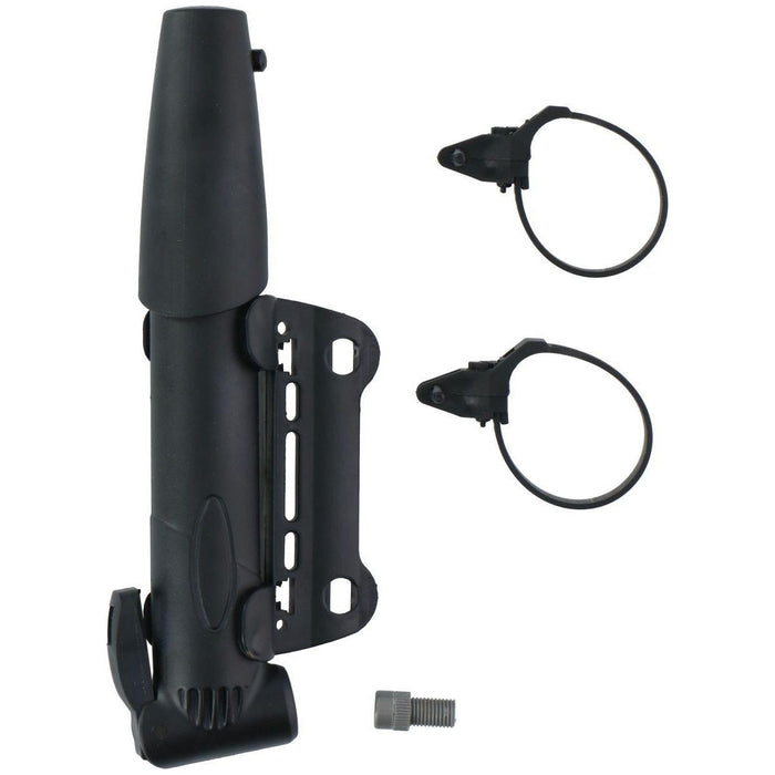 Bike Hand Pump Dunlop One Way Mini 7Inch Portable Air Tyre Inflator Clip Dual - Dunlop - Van Life Living