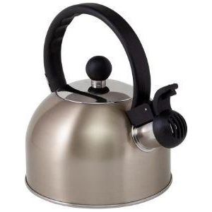 Boil It 1l Soft Gold Whistling Gas Kettle - Via Mondo - Van Life Living