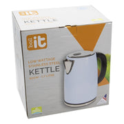 BOIL IT Blue 240V / 900W 1.7l Kettle Low Wattage Ideal for Camping Caravans Motorhomes - Via Mondo - Van Life Living