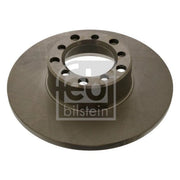 Febi 2 x Solid Front Brake Discs 08505-x2