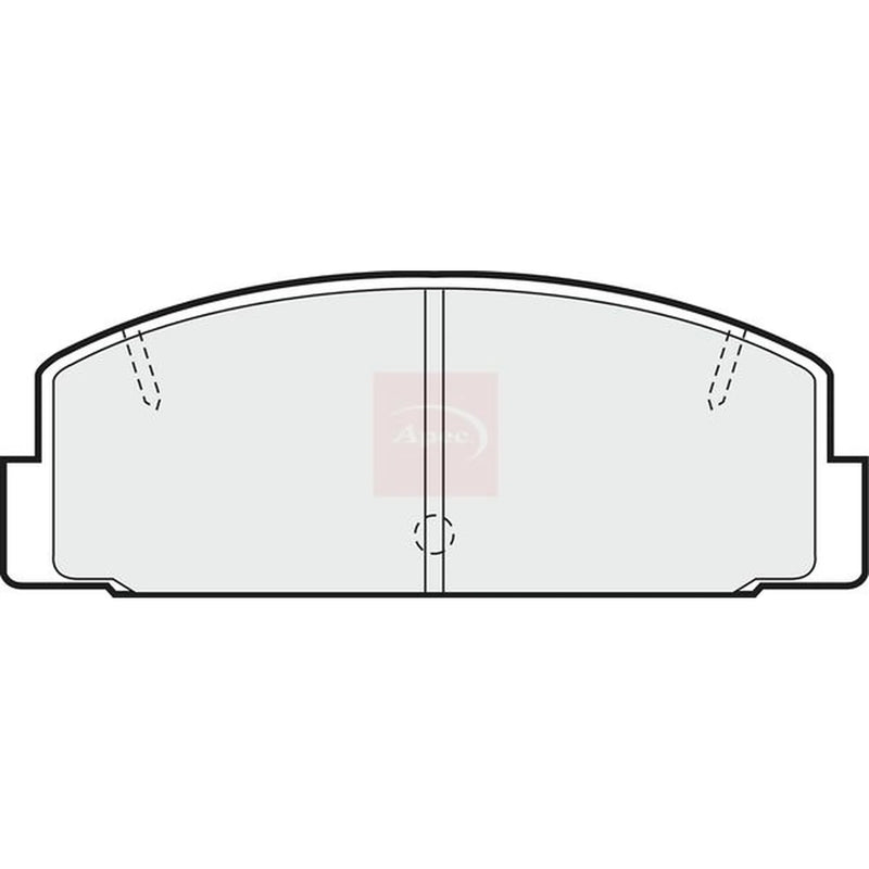 Apec Rear Brake Pad Set PAD447