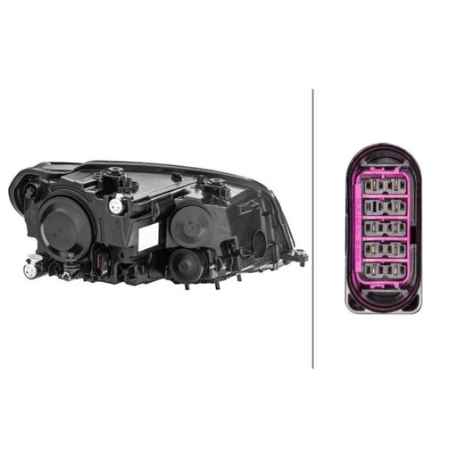 Hella Headlight Headlamp W21/5W Left 1EA 012 286-051