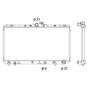 NRF Engine Radiator 503966