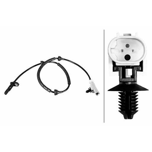 Hella ABS Wheel Speed Sensor Rear 6PU 358 216-371
