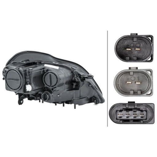 Hella Headlight Headlamp H7/H7 Left 1EL 263 400-011