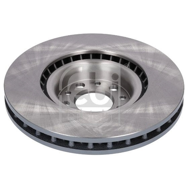 Febi 2 x Internally Vented Front Brake Discs 186033-x2