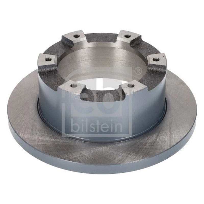 Febi 2 x Solid Rear Brake Discs 193003-x2