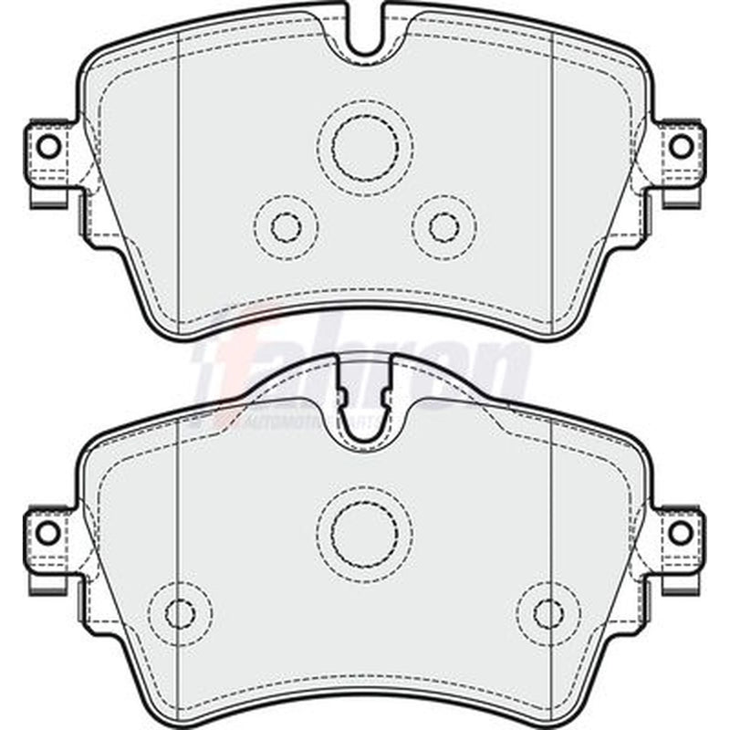 Fahren Front Brake Pad Set FBP3759