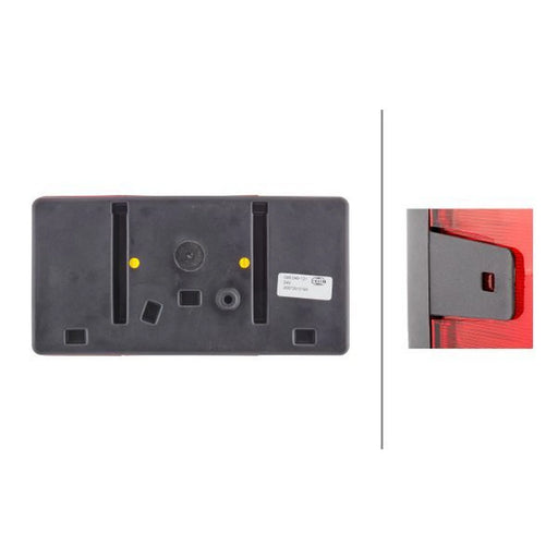 Hella Tail Light / Lamp R10W Right 2VP 006 040-121