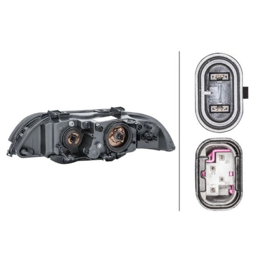 Hella Headlight Headlamp H7/HB3 Right 1EJ 007 400-061