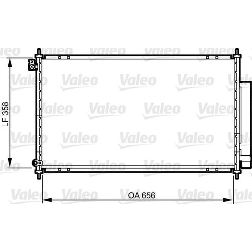 Valeo Air Conditioning Condenser 814159
