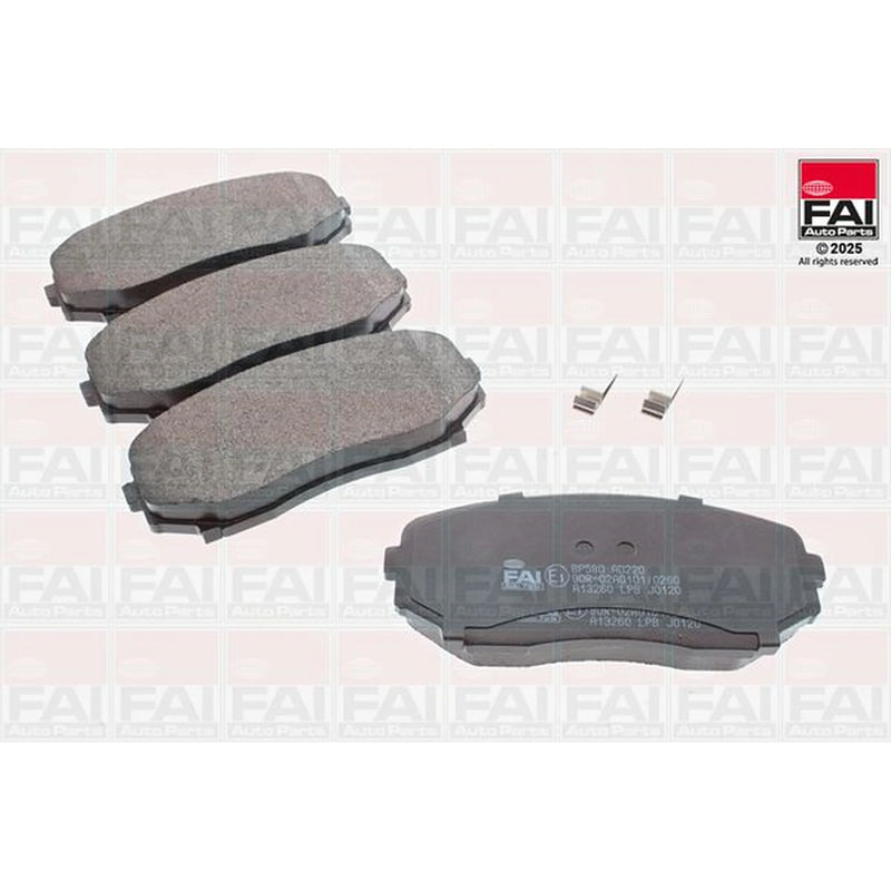 FAI Front Brake Pad Set BP580