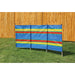 4 Pole Multicoloured Polythene Windbreak 1440 - Quest - Van Life Living