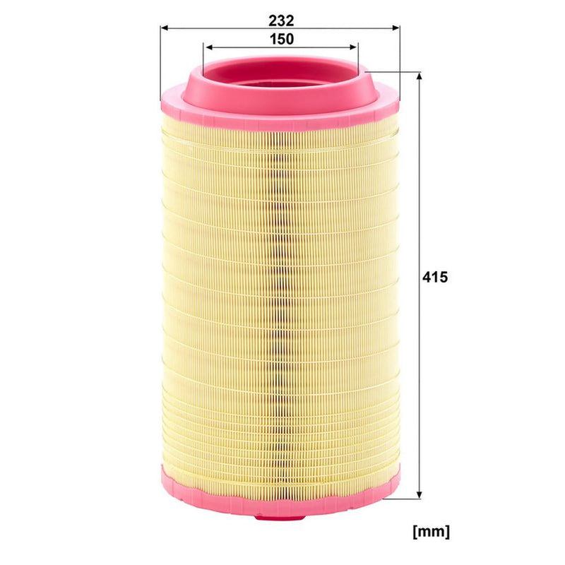 MANN-FILTER Engine Air Filter C 24 745/6