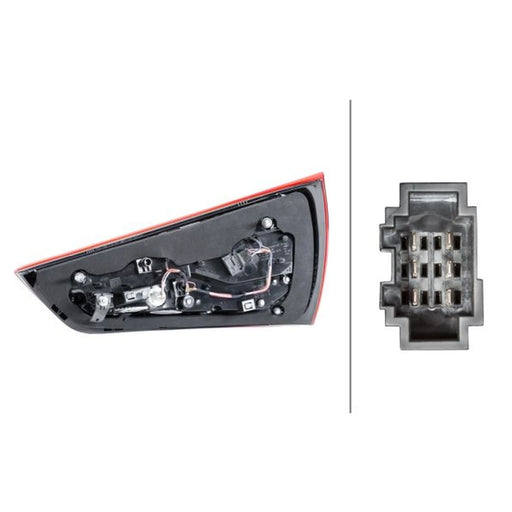 Hella Tail Light / Lamp W16W Left 2SK 011 735-051