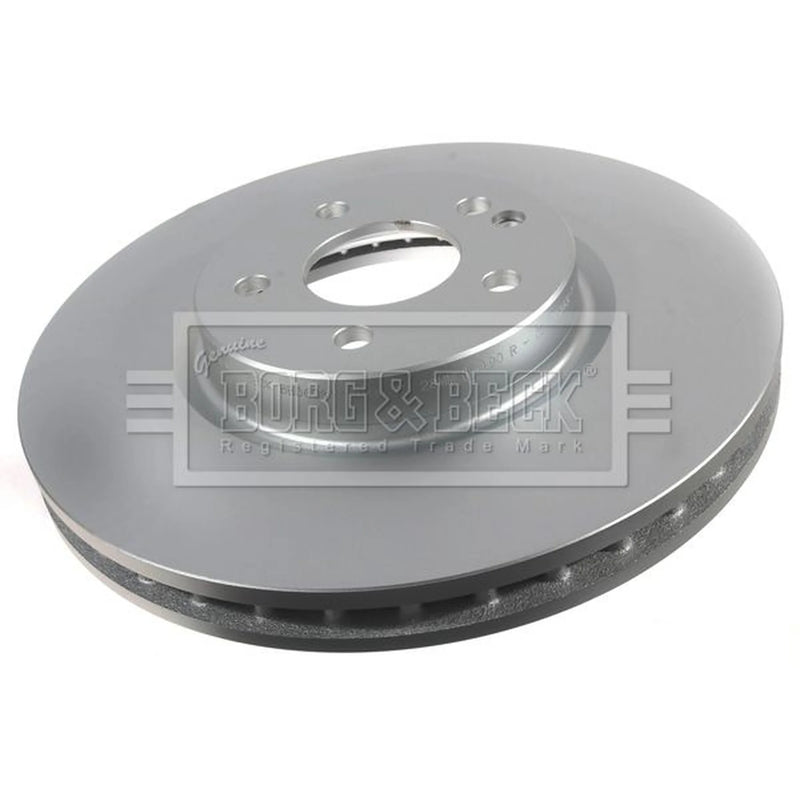 Borg & Beck 2 x Front Brake Discs BBD6081S-x2