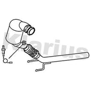 Klarius Catalyst Type Approved With Pipe 325184