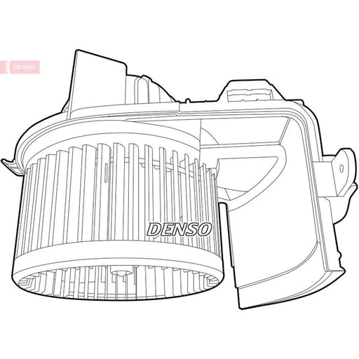 Denso Heater Blower Fan DEA23004