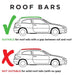 Summit Premium Aluminium Roof Bars fits Volkswagen Passat B2 1981-1988 Estate 5-dr with Railing - Summit - Van Life Living