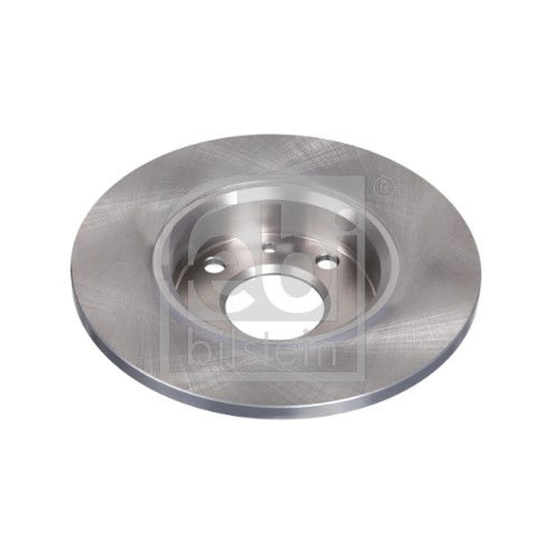 Febi 2 x Solid Rear Brake Discs 10619-x2