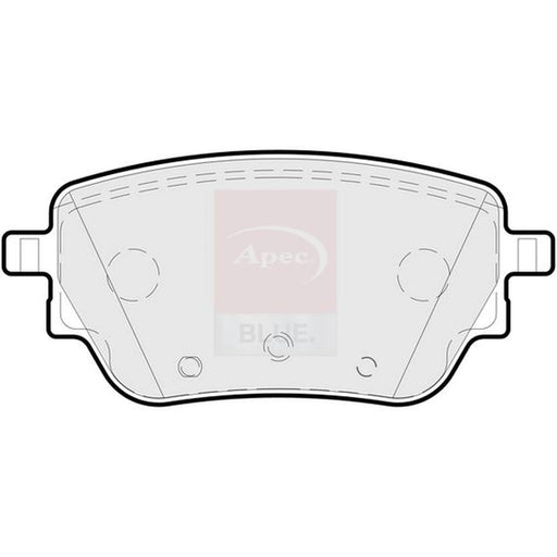 Apec Rear Brake Pad Set PD3918