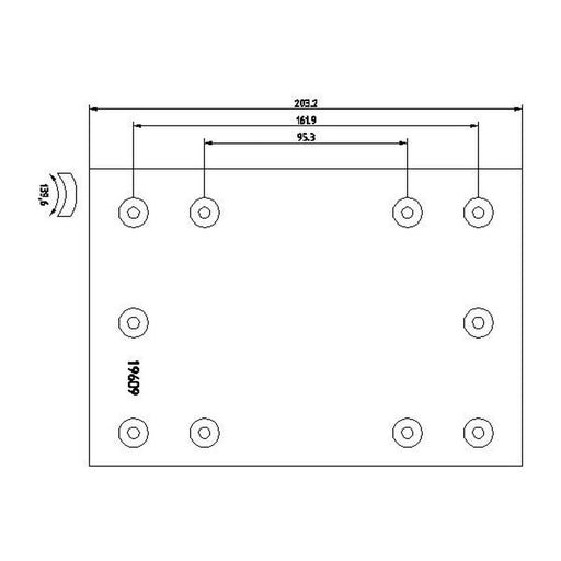 DON Don Cv Brake Lining Set FU17181A7340