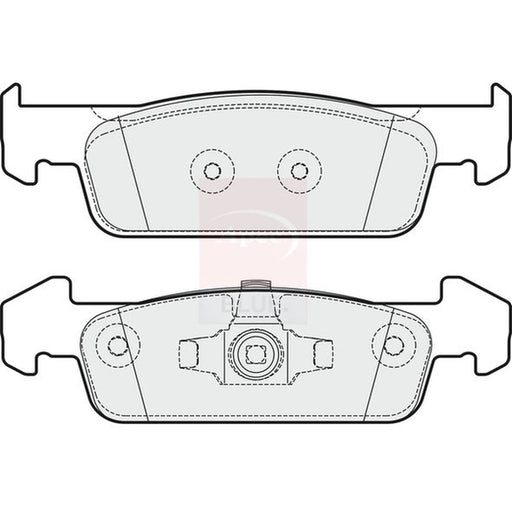 Apec Front Brake Pad Set PD3832