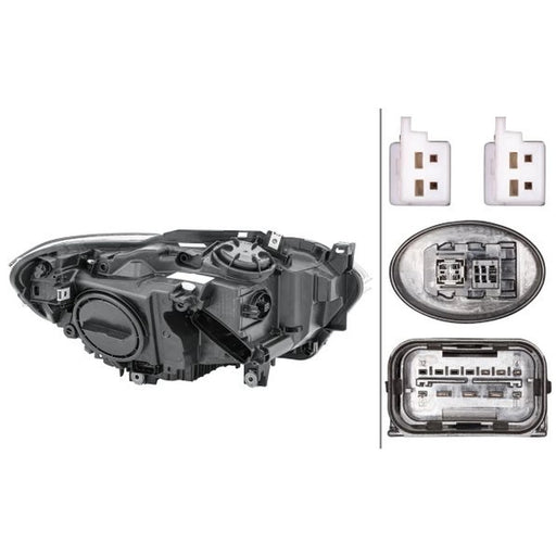 Hella Headlight Headlamp D1S (gas discharge tube) Left 1LL 010 741-571