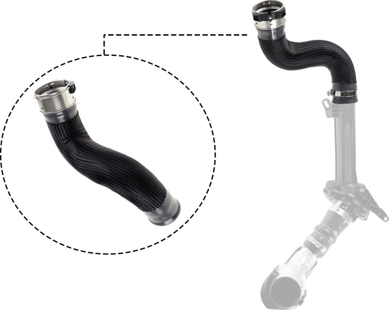 Gates Intercooler Turbo Charge Air Hose 09-0945