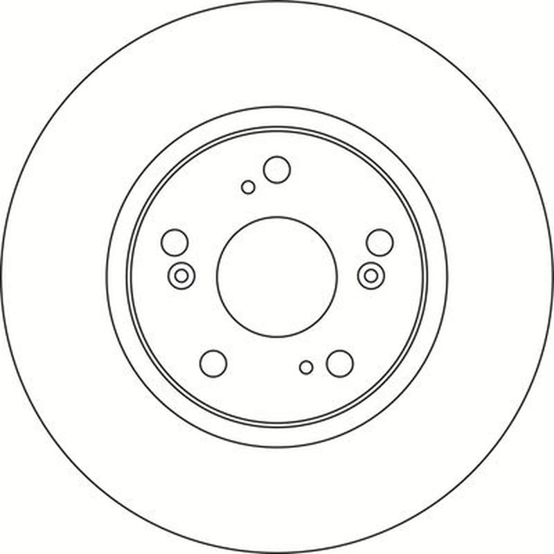 Abtex 2 x Vented Front Brake Discs BD1855V-x2