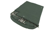 Outwell Camper Lux Double Forest Green Double Sleeping Bag - Outwell - Van Life Living