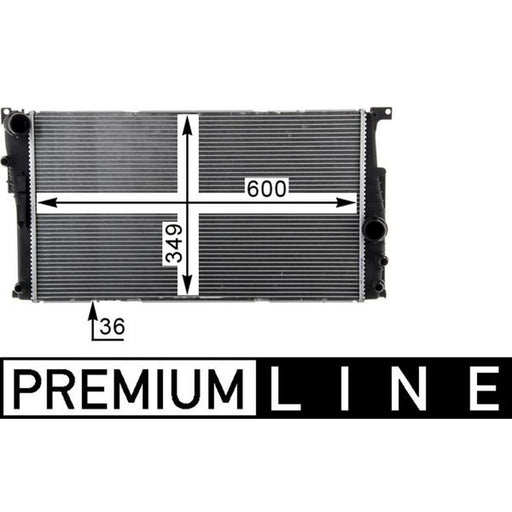 Mahle Engine Radiator CR 1725 000P